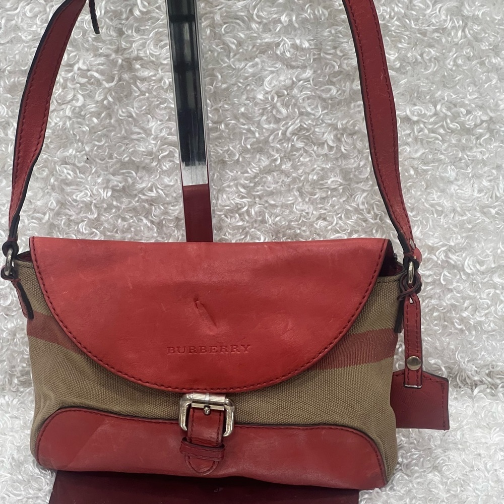 Burberry Henman House Check Crossbody Bag